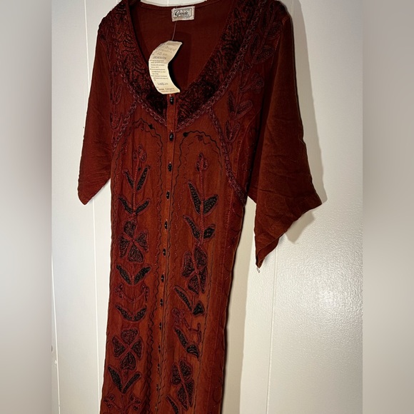 Vintage Dress made in India - Picture 8 of 9